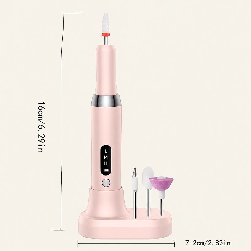 Cordless Electric Nail Drill Machine with Charging Base