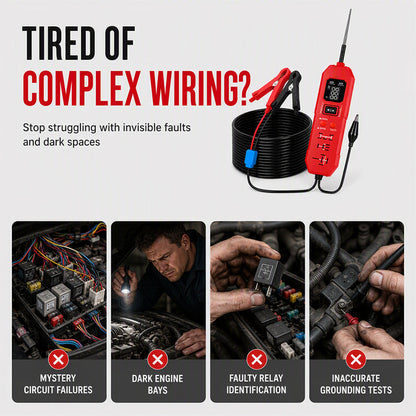 ⏳Time-Limited Special⏰🔧 Automotive Circuit Tester with Digital Display