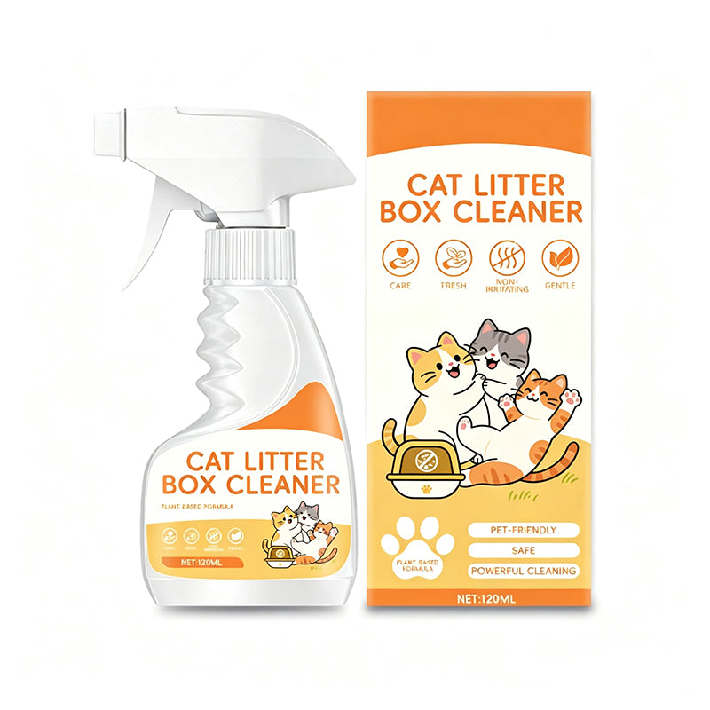 Odor-Free Cat Litter Box Cleaning Spray