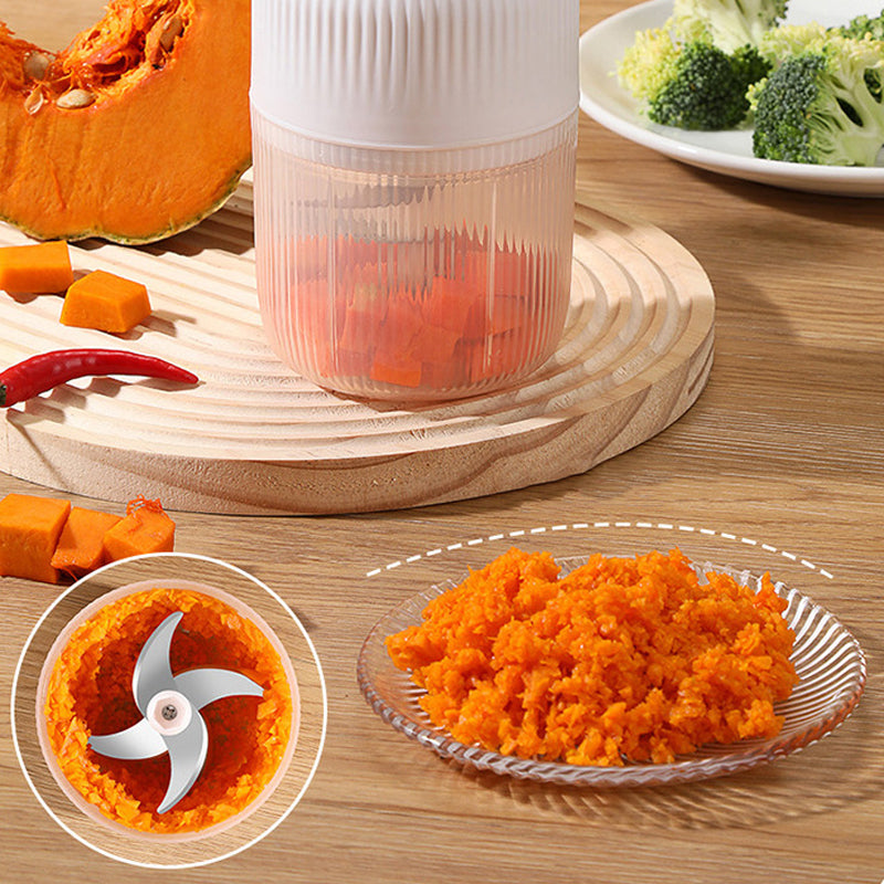 ⏳🔥LIMITED-TIME 50% OFF! ⏰🧄 Cordless Electric Garlic Chopper – Mince Garlic in 5 Seconds, Grind Meat in 30! ✨