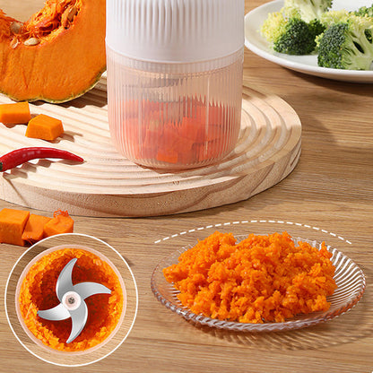 ⏳🔥LIMITED-TIME 50% OFF! ⏰🧄 Cordless Electric Garlic Chopper – Mince Garlic in 5 Seconds, Grind Meat in 30! ✨