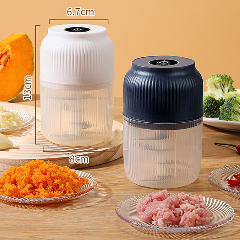 ⏳🔥LIMITED-TIME 50% OFF! ⏰🧄 Cordless Electric Garlic Chopper – Mince Garlic in 5 Seconds, Grind Meat in 30! ✨