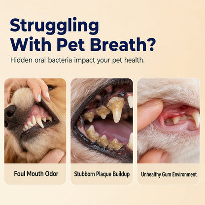 Pet Breath Freshener Spray for Dogs and Cats