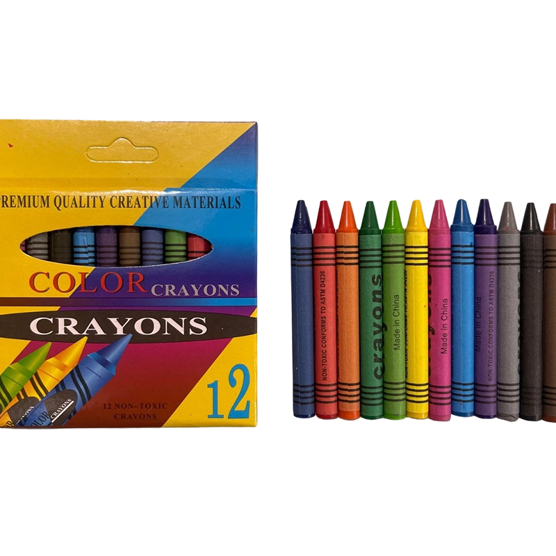 Non-Toxic Crayon Set for Kids