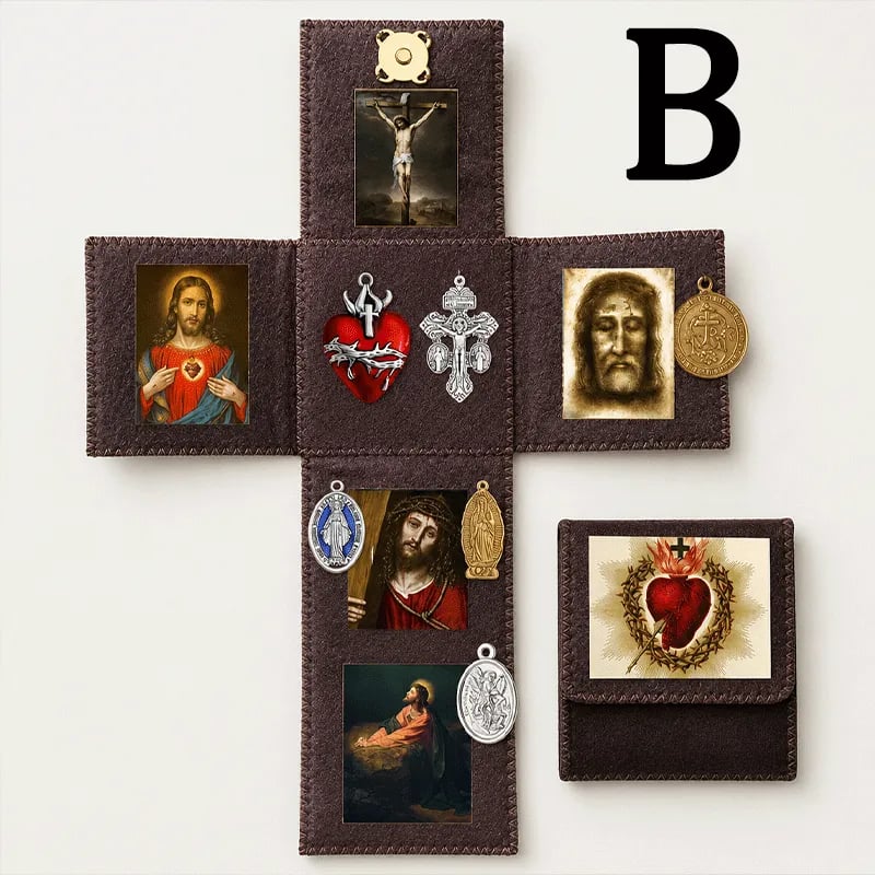 Portable Catholic Pocket Altar Pouch