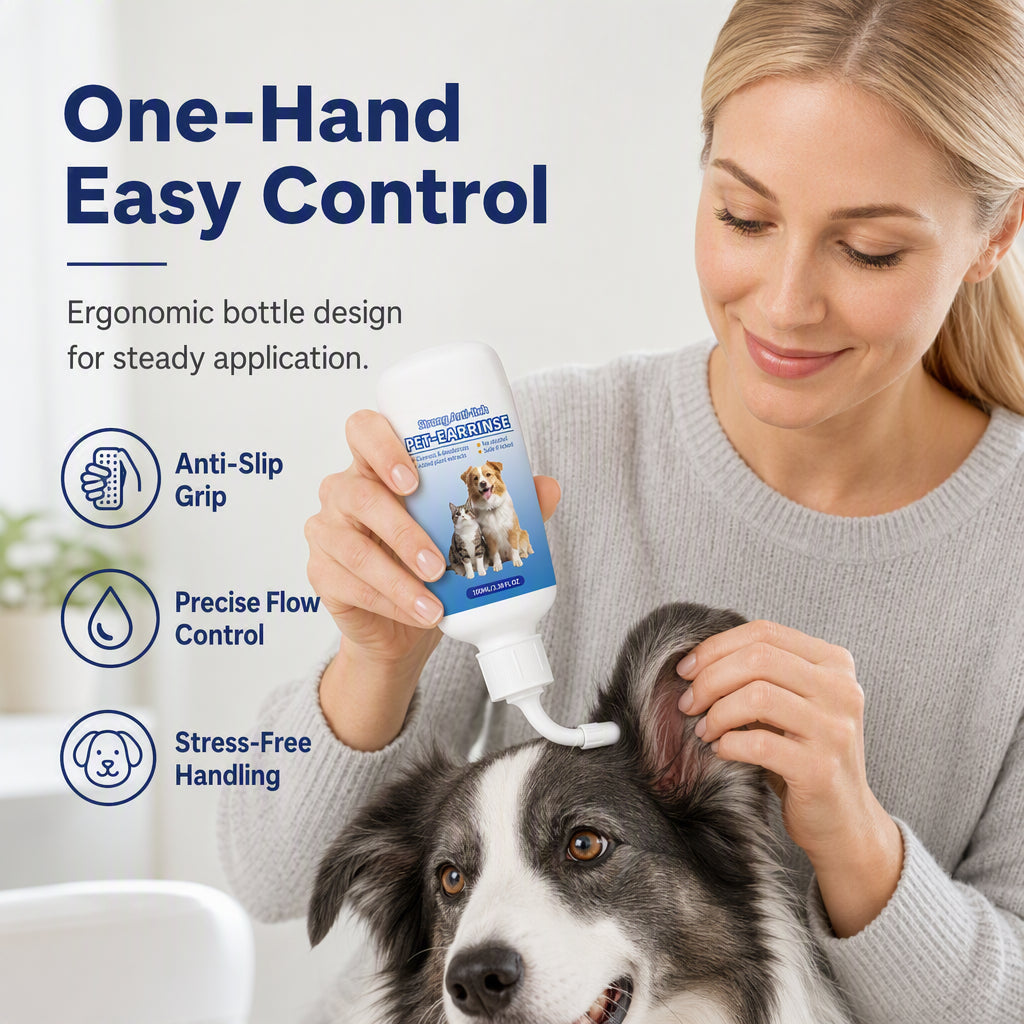 Pet Ear Cleaner for Dogs & Cats