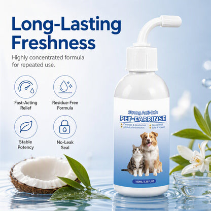 Pet Ear Cleaner for Dogs & Cats