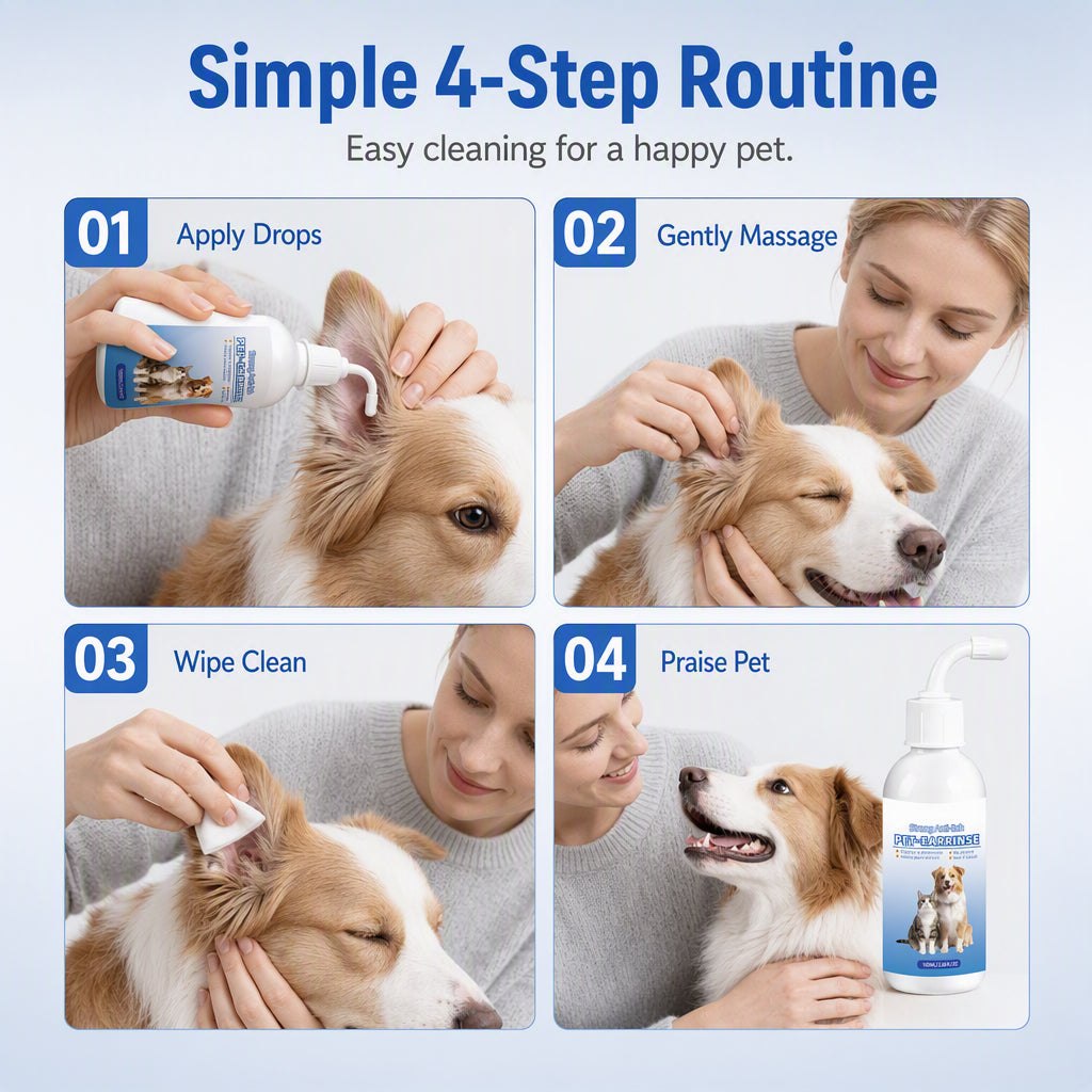 Pet Ear Cleaner for Dogs & Cats