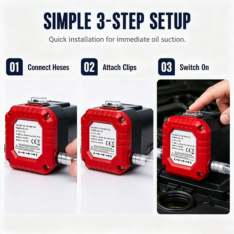 🚗Portable Electric Oil Change Pump