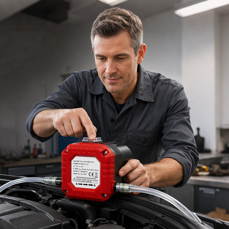 🚗 Portable Electric Oil Change Pump