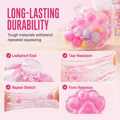🐱 50% OFF NOW! 🧊 DIY Fried Ice Squishy Toy Kit – Cat claw design, squishy fun & creative – Perfect for sensory play & stress relief for kids ✨