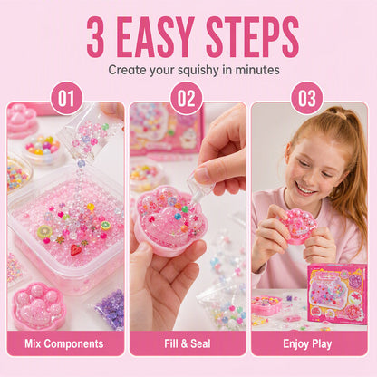 🐱 50% OFF NOW! 🧊 DIY Fried Ice Squishy Toy Kit – Cat claw design, squishy fun & creative – Perfect for sensory play & stress relief for kids ✨