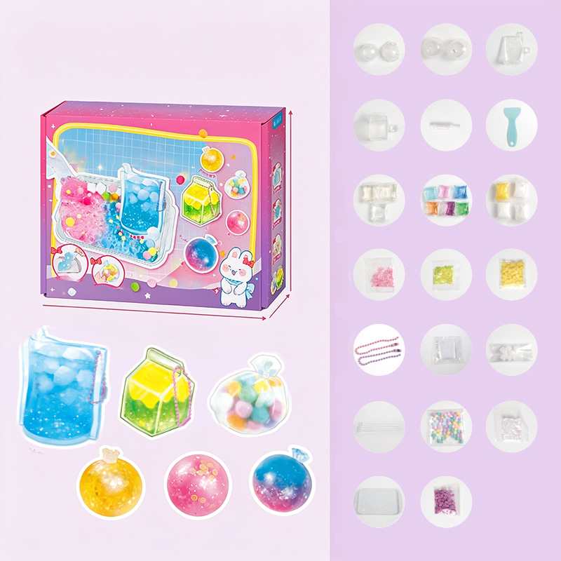 🐱 50% OFF NOW! 🧊 DIY Fried Ice Squishy Toy Kit – Cat claw design, squishy fun & creative – Perfect for sensory play & stress relief for kids ✨
