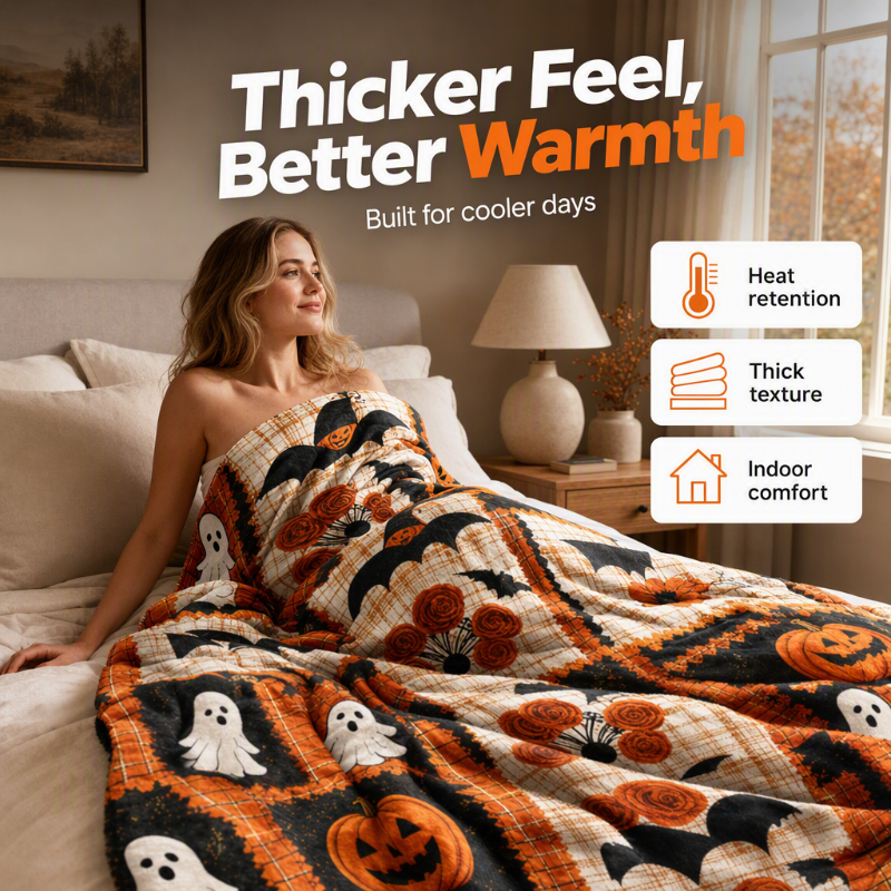 Warm Plush Throw Blanket