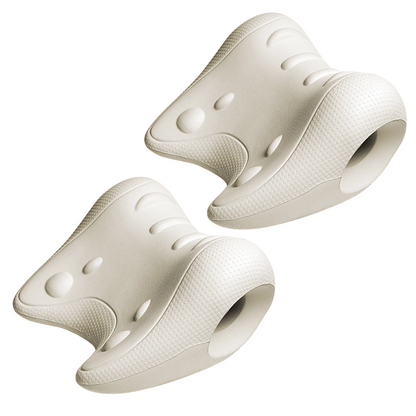 🥳2026 HOT SALE,50K+ SOLD! 💪 U-Shaped Cervical Pillow – Ergonomic gravity traction gently stretches neck & shoulders. Targeted acupressure points release tension – relax deep, correct posture! ✨🛡️
