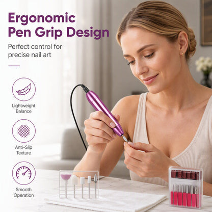 Portable Electric Nail Drill Pen