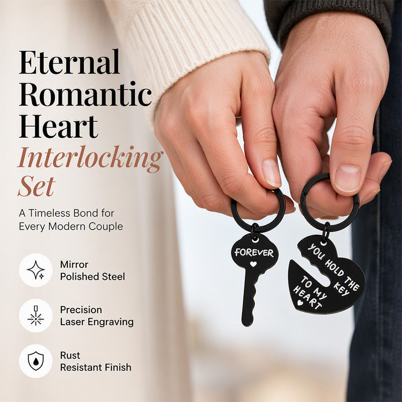 Romantic Couple Keychain Set