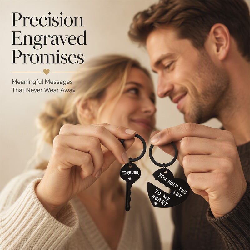 Romantic Couple Keychain Set