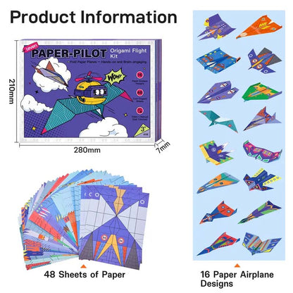 🎉 2026 Sale — Over 32 700 Sold!🔥 Creative DIY Paper Airplane Set For Kids