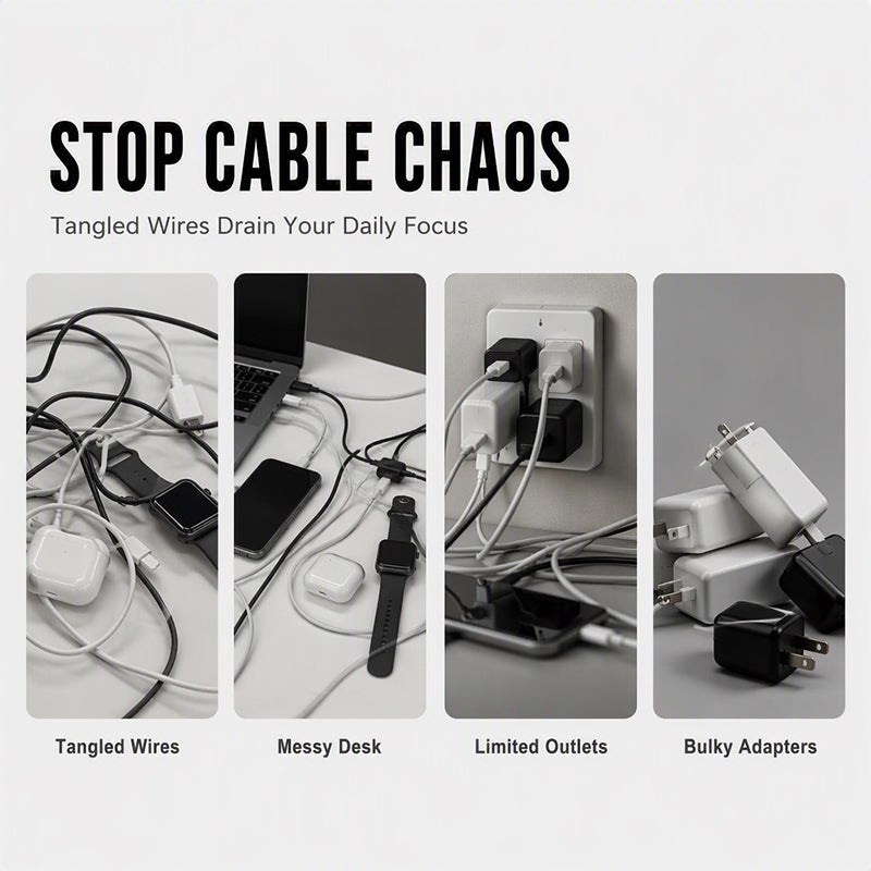🎉 2026 Sale — Over 24,000 Sold! 📱 3-in-1 Foldable Wireless Charging Station – Charge Phone, Watch & Earbuds at Once – One Cable, Clean Desk! ✨
