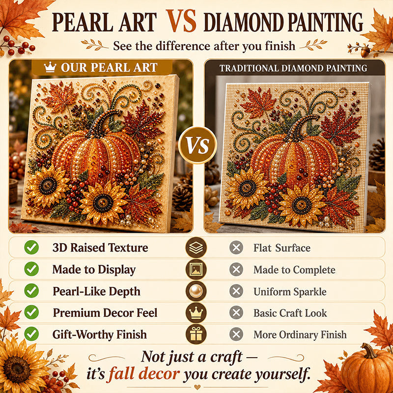 Autumn 3D Pearl Painting Kit