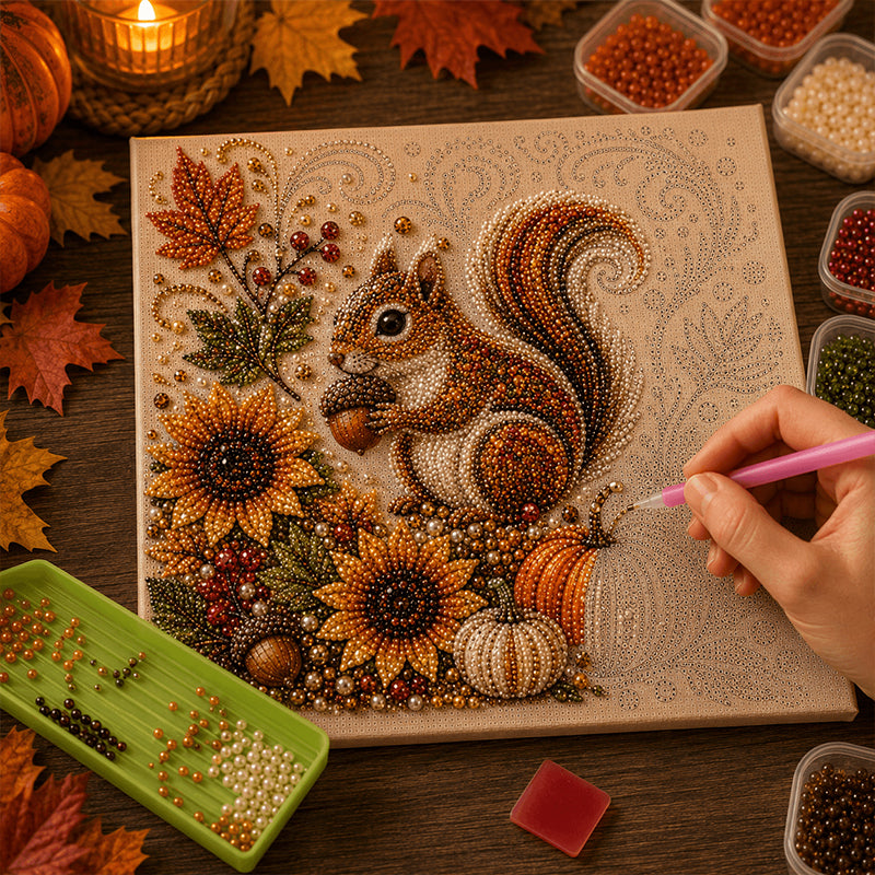 Autumn 3D Pearl Painting Kit