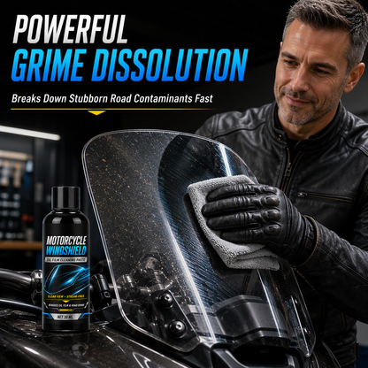Motorcycle Windshield Oil Film Removal Paste