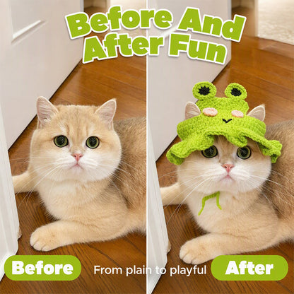 Cute Knitted Pet Hat