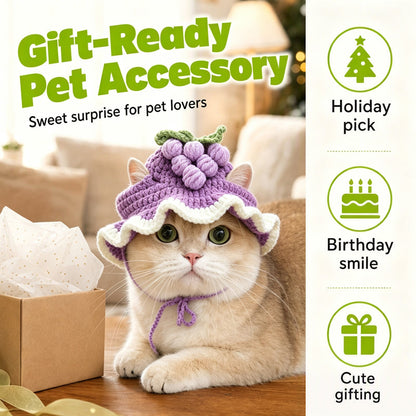 Cute Knitted Pet Hat