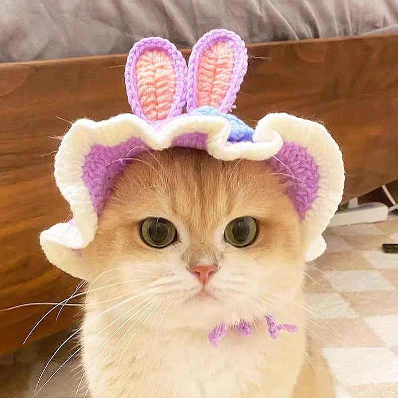 Cute Knitted Pet Hat