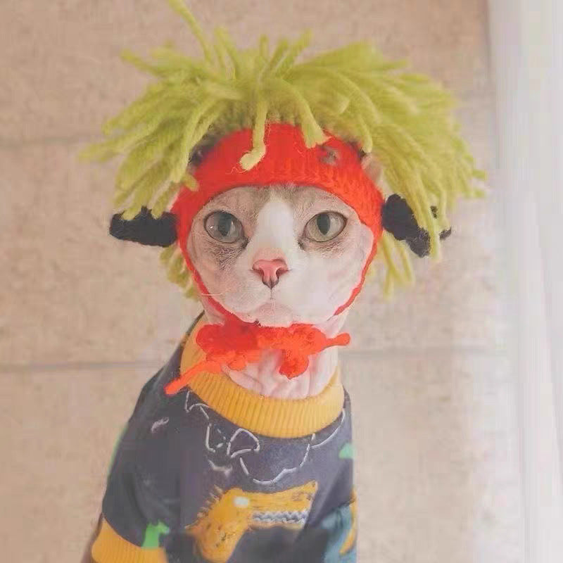 Cute Knitted Pet Hat