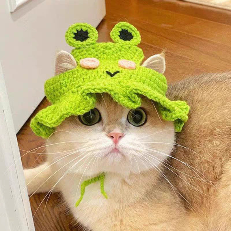 Cute Knitted Pet Hat