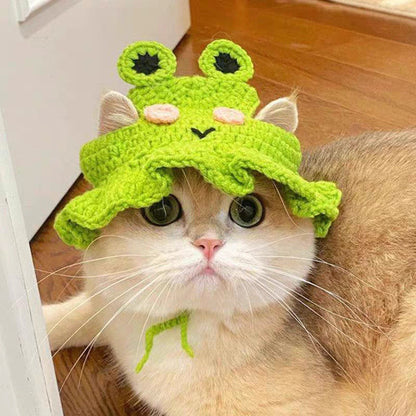 Cute Knitted Pet Hat