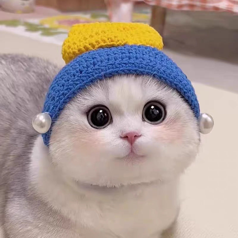 Cute Knitted Pet Hat