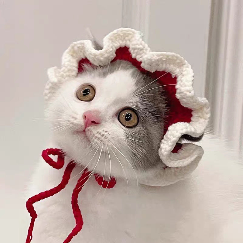 Cute Knitted Pet Hat