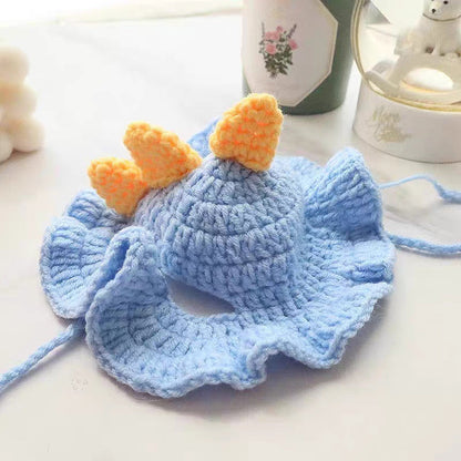 Cute Knitted Pet Hat