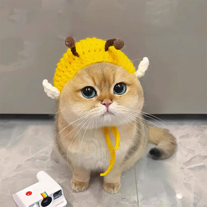 Cute Knitted Pet Hat
