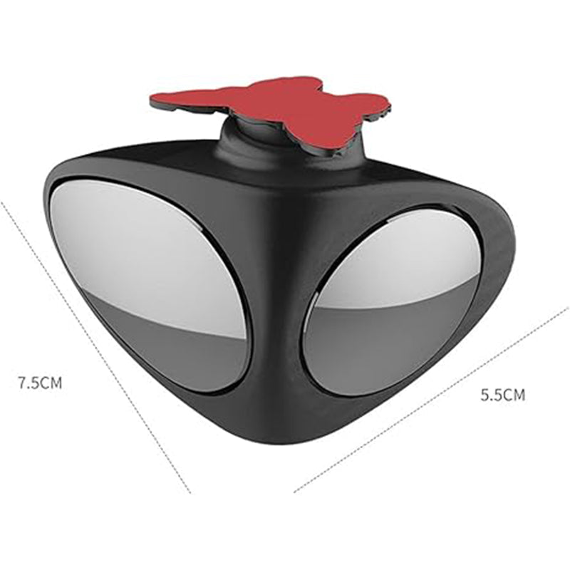 🚗 Dual-View Blind Spot Mirror for Easier Parking & Wheel Visibility
