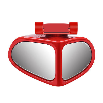 🚗 Dual-View Blind Spot Mirror for Easier Parking & Wheel Visibility