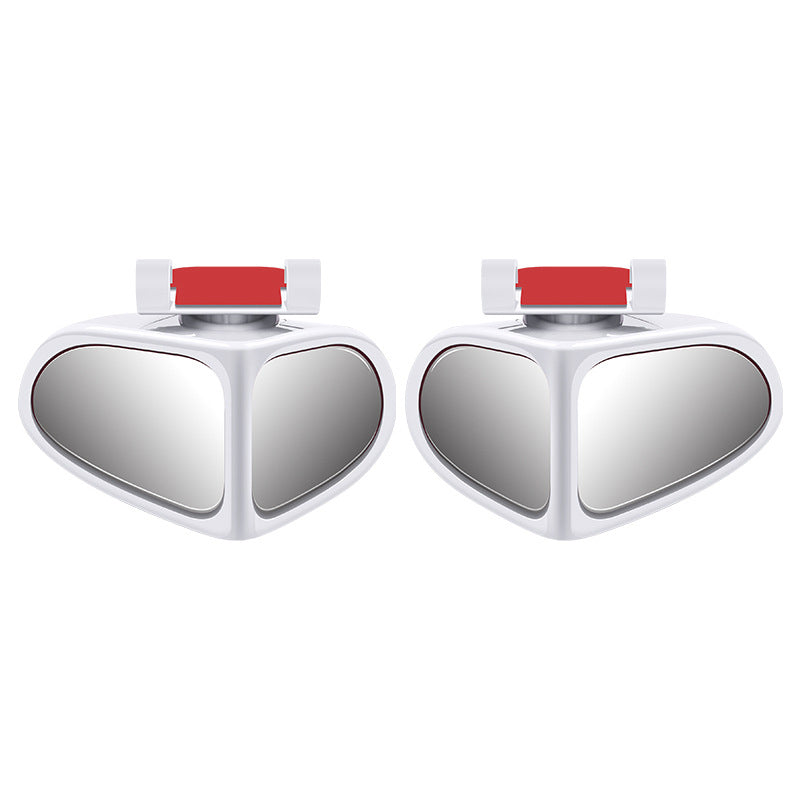 🚗 Dual-View Blind Spot Mirror for Easier Parking & Wheel Visibility
