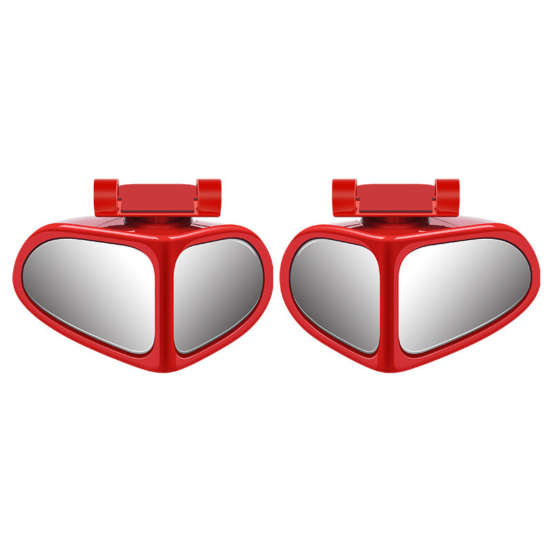 🚗 Dual-View Blind Spot Mirror for Easier Parking & Wheel Visibility