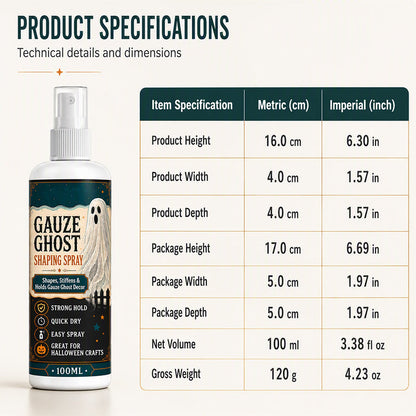 Halloween Quick-Dry Fabric Stiffening Spray