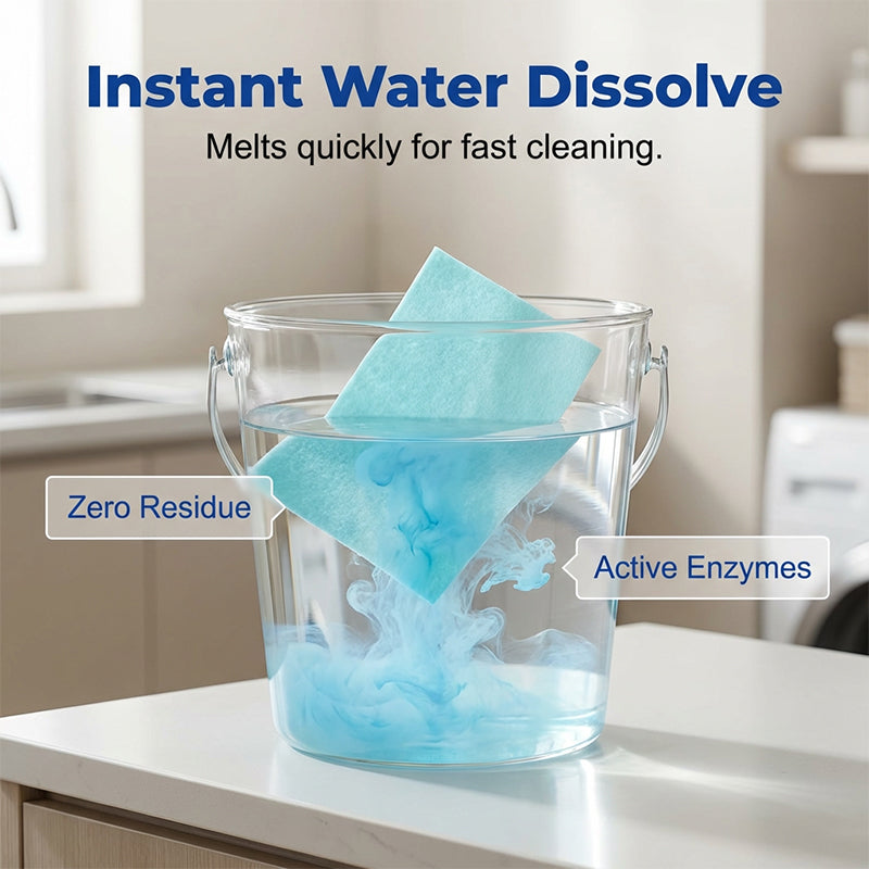 ✨ 2026 Sale — Over 22,000 Sold!🧹Water‑Soluble Floor Cleaning Sheets – Multi‑Surface Floor Cleaner ✨