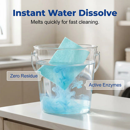 ✨ 2026 Sale — Over 22,000 Sold!🧹Water‑Soluble Floor Cleaning Sheets – Multi‑Surface Floor Cleaner ✨