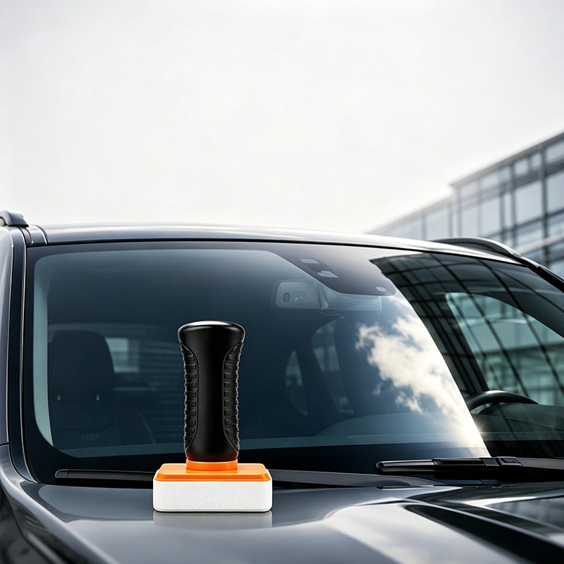 2-in-1 Oil Film Remover for Car Windows – Removes Grease & Grime | For Clearer Visibility & A Clean Windshield ✨
