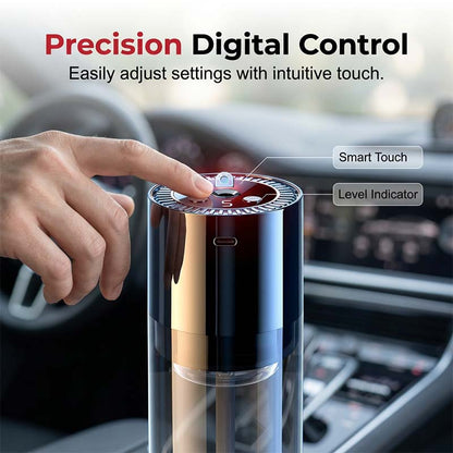 Smart Car Oil Diffuser with Starry Light