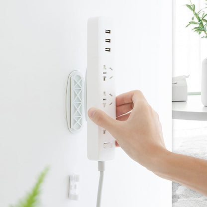 Adhesive Punch-free Socket Holder