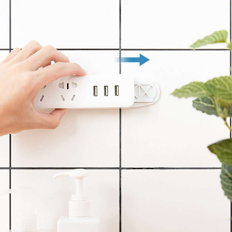 Adhesive Punch-free Socket Holder