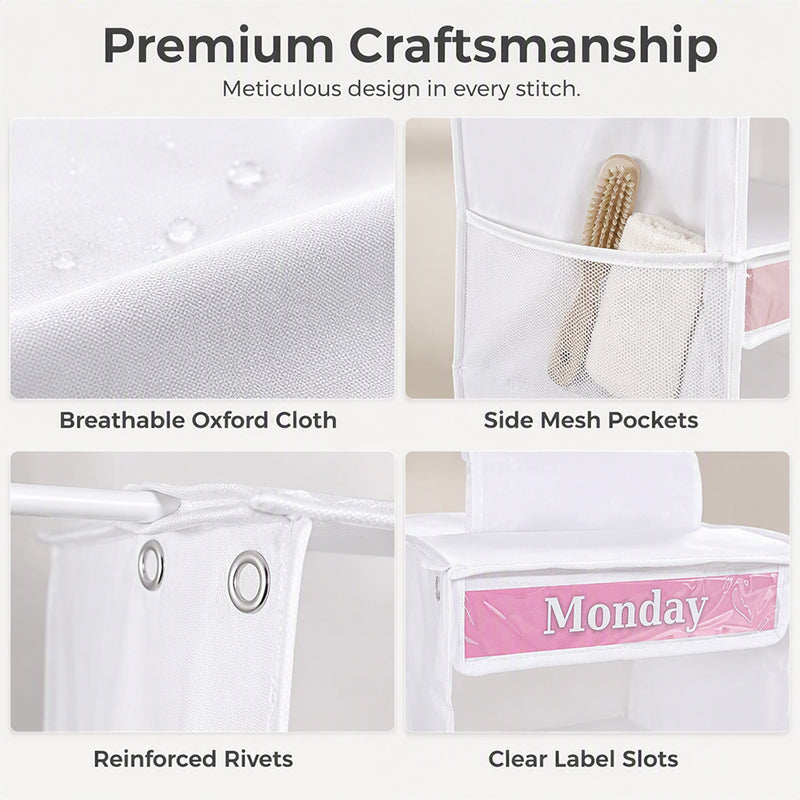 5-Shelf Hanging Closet Organizer