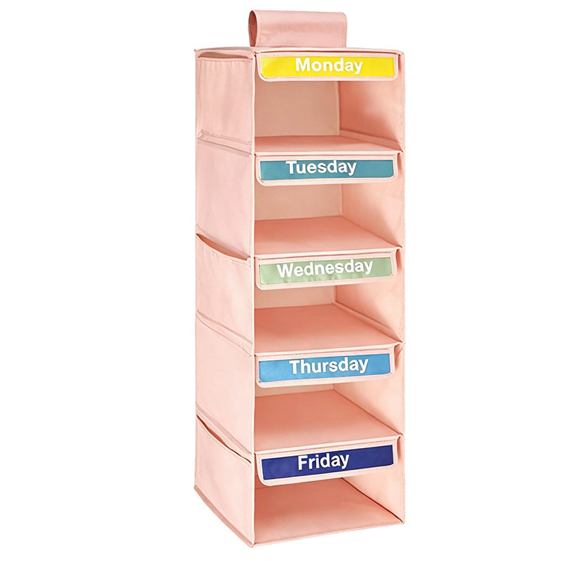 5-Shelf Hanging Closet Organizer